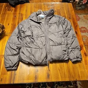 Columbia Gray Puffer Jacket